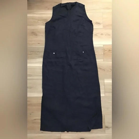 New York & Company | Dresses | Vintage Nyco Linen Midi Shift Dress 4 |  Poshmark